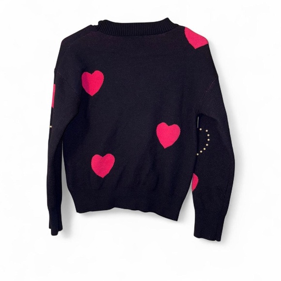 Nanette Lepore Sweater with Heart Accents - Picture 3 of 9
